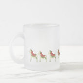 Poinsettia Dala Horse Hot Cider Tasse (Links)