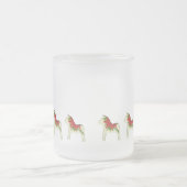 Poinsettia Dala Horse Hot Cider Tasse (Mittel)