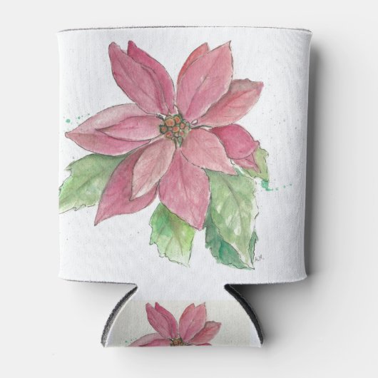 Poinsettia Dosenkühler (Vorderseite)