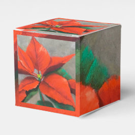 Poinsettia-Geschenkboxen Geschenkschachtel