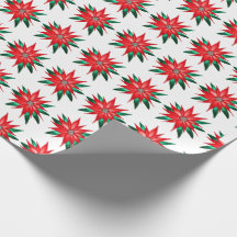 Poinsettia-Geschenkpapier