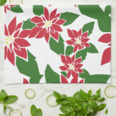 Poinsettia Geschirrtuch (Gefaltet)