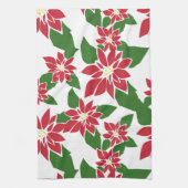 Poinsettia Geschirrtuch (Vertikal)