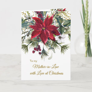 Poinsettia, heilige Schwiegermutter Weihnachten