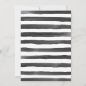 Poinsettia Holiday Bridal Dusche Einladung (Rückseite)