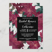 Poinsettia Imitate Rotes Blattgold