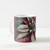Poinsettia-Kaffeetasse Kaffeetasse (Vorderseite Links)