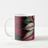 Poinsettia-Kaffeetasse Kaffeetasse (Links)
