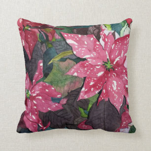 Poinsettia Kissen