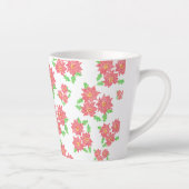 Poinsettia Latte Tasse (Rechts)