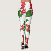 Poinsettia Leggings (Rückseite)