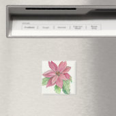 Poinsettia Magnet (In Situ (Geschirrspüler))