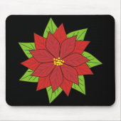 Poinsettia Mousepad (Vorne)
