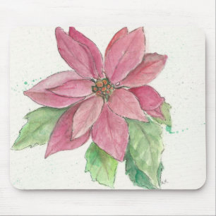 Poinsettia Mousepad