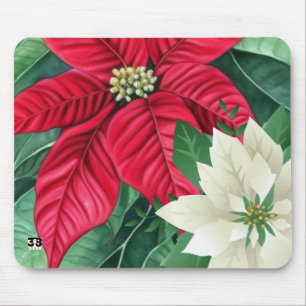 Poinsettia Mousepad