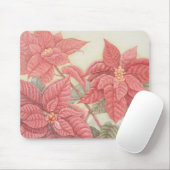 Poinsettia Mousepad (Mit Mouse)