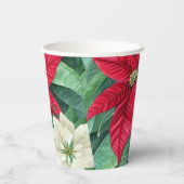 Poinsettia Pappbecher (Rückseite)