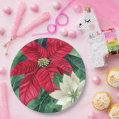 Poinsettia Pappteller (Party)