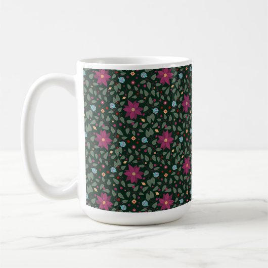 Poinsettia Paradise Tasse (Links)