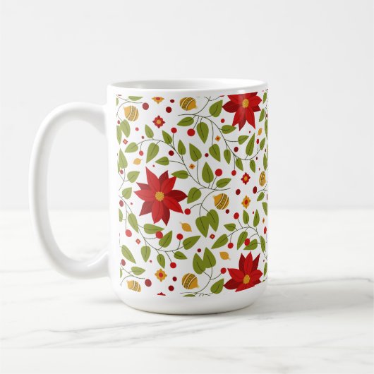 Poinsettia Paradise Tasse (Links)