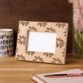 Poinsettia Pattern Geätzte Rahmen (Links)