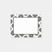 Poinsettia Post-it Klebezettel (Vorderseite)