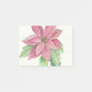 Poinsettia Post-it Klebezettel