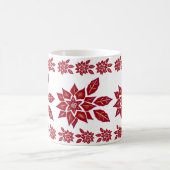 Poinsettia (rot) kaffeetasse (Mittel)
