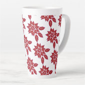 Poinsettia (rot) milchtasse (Rechte Ecke)