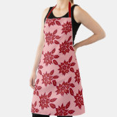 Poinsettia (rot) schürze (InSitu)