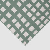 Poinsettia Sage Green Ivory Christmas gift Seidenpapier (Ausschnitt)