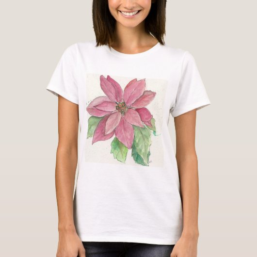 Poinsettia T - Shirt (Vorderseite)