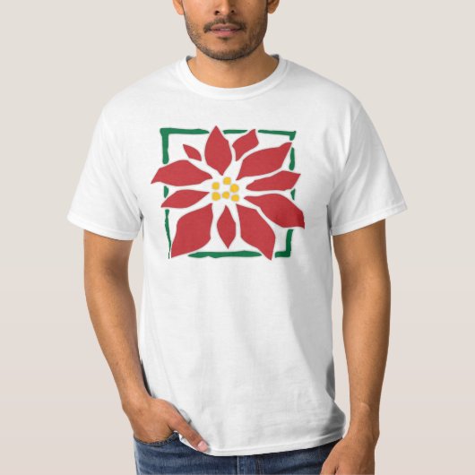 Poinsettia T-Shirt (Vorderseite)