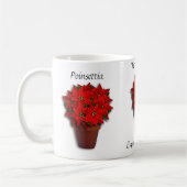 Poinsettia-Tasse Kaffeetasse (Links)