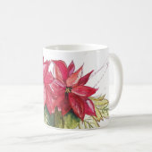 Poinsettia-Tasse Kaffeetasse (VorderseiteRechts)