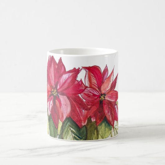 Poinsettia-Tasse Kaffeetasse (Mittel)