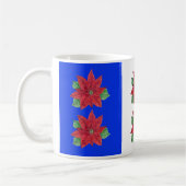 Poinsettia-Tasse Kaffeetasse (Links)