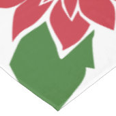 Poinsettia Tischdecke (Schrägansicht)
