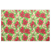 Poinsettia und Heiligbeere Stoff (Yard (91,4 cm))