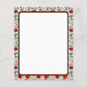 Poinsettia und Weihnachtsgeschirr (Vorderseite)