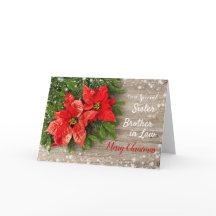 Poinsettia, Weihnachtsgeschwister aus Holz und Jur