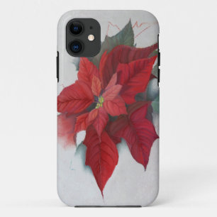 Poinsettia WeihnachtsÖlgemälde Case-Mate iPhone Hülle