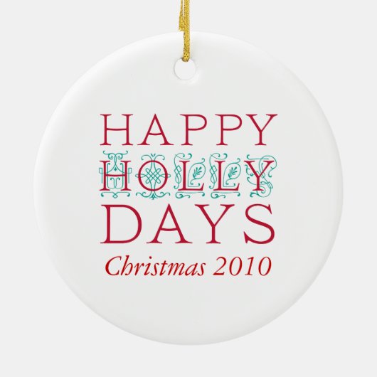 Poinsettia Weihnachtsschmuck (Hinten)