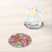 Poinsettia Weihnachtszeit-Untersetzer Untersetzer (Vor Ort)