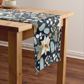 Poinsettia Winterurlaub Kurzer Tischläufer (Beispiel)