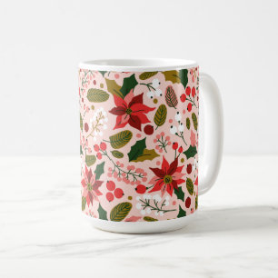 Poinsettia Winterurlaub Tasse