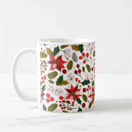Poinsettia Winterurlaub Tasse