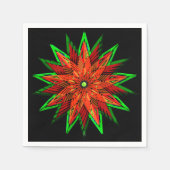 Poinsettia WOW Serviette (Vorderseite)