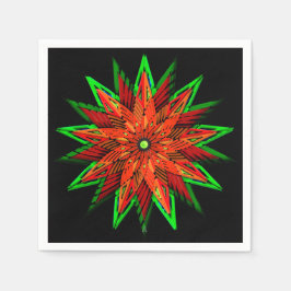 Poinsettia WOW Serviette