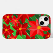 Poinsettias Case-Mate iPhone Hülle (Rückseite (Horizontal))